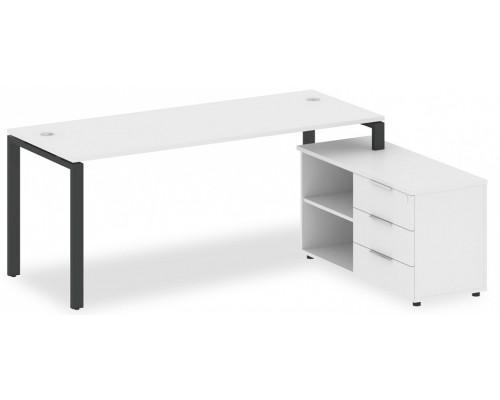 Стол письменный Metal System БП.РС-СТС-2.5 (R)