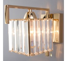 Бра Eurosvet April 10117/1 золото/прозрачный хрусталь Strotskis