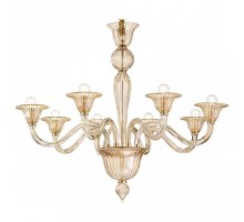 Подвесная люстра Ideal Lux Brigitta BRIGITTA SP8 AMBRA
