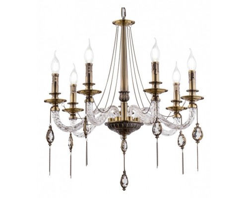 Подвесная люстра Freya Charis FR2007PL-07BZ