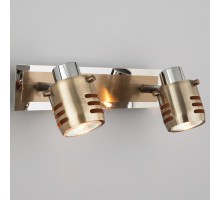 Спот Eurosvet Leonardo 23463/2 хром/бронза античная