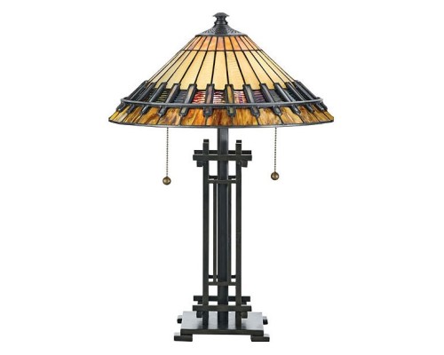 Настольная лампа декоративная Quoizel Chastain QZ-CHASTAIN-P