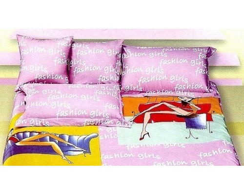 Постельное белье евростандарт Девчонка