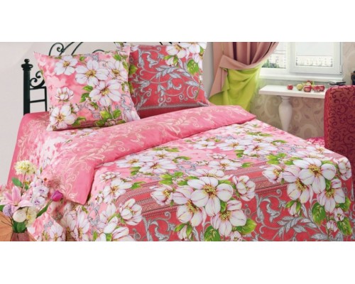 Постельное белье полутораспальное Apple blossoms