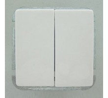 Выключатель двухклавишный без рамки Imex 1122L 1122L-S110