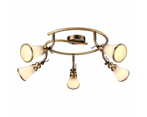 Спот Arte Lamp Vento A9231PL-5AB