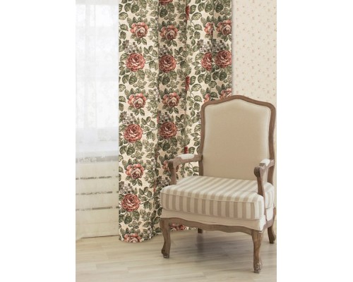 Портьера (160x280 см) 2шт. Art Floral