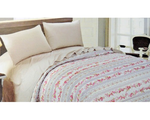 Постельное белье с покрывалом полутораспальное Жардин