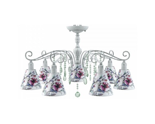 Подвесная люстра Lamp4You Provence 18 E4-07-G-LMP-O-13-CRL-E4-07-GR-DN