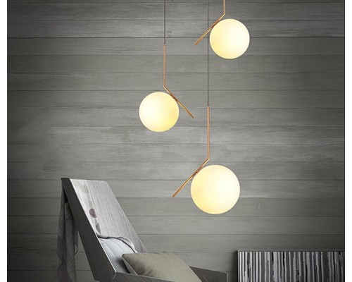 Подвесной светильник Italline Bolla Bolla SP 6212/200 brass