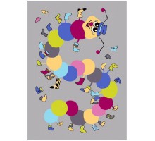 Ковер детский (200x280 см) Funky Top