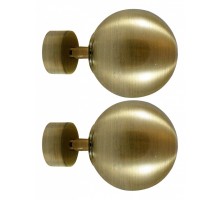 Набор из 2 наконечников для карнизов Шар на ножке