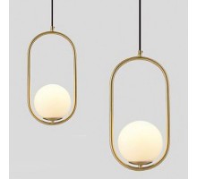 Подвесной светильник Italline Bolla Bolla SP 6239 brass