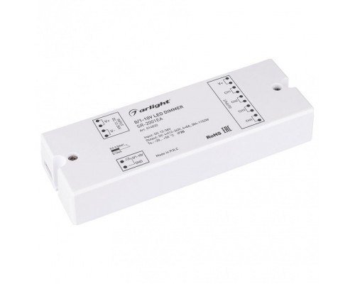 Контроллер-диммер Arlight SR-2001 SR-2001EA (12-24V, 384-768W, 1-10V, 4CH)