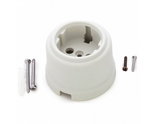 Корпус для розетки с заземлением Sun Lumen Керамика 059-077