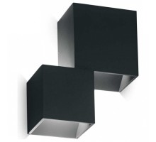 Накладной светильник Ideal Lux Rubik RUBIK AP2 NERO 4000K
