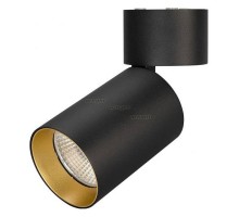 Светильник на штанге Arlight SP-POLO-SURFACE-FLAP-R85-15W Day4000 (BK-GD, 40 deg) 027544