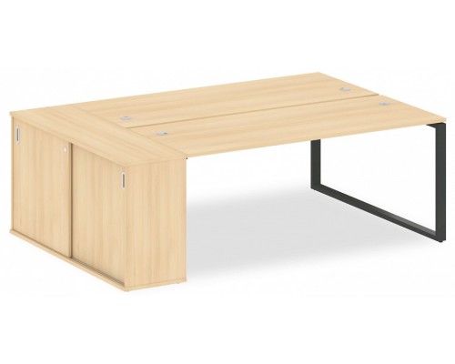 Стол письменный Metal System БО.РС-СШК-1.5 Т