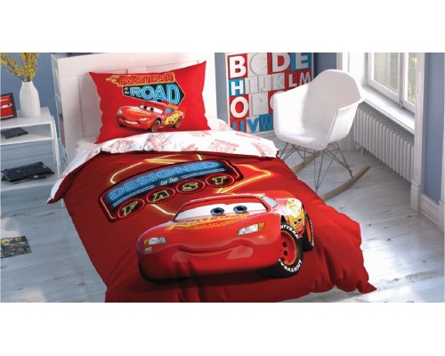 Постельное белье детское Cars shiny road