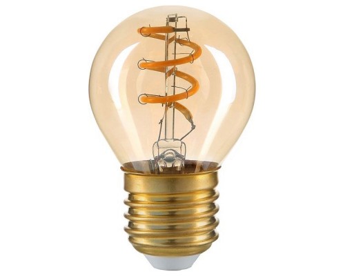 Лампа светодиодная Hiper Vintage Filament Flexible Globe E27 6Вт 2400K HL-2219