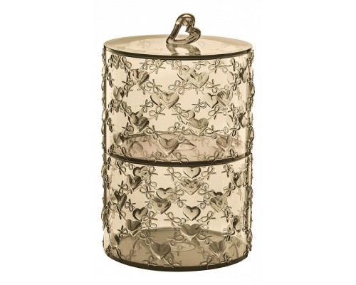 Набор из 2 банок декоративных (10.6x18.3 см) Love 11520139