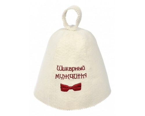 Шапка для бани универсальная Шикарный мужчина
