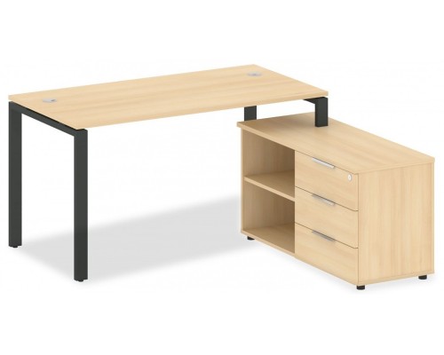 Стол письменный Metal System БП.РС-СТС-2.3 (R)