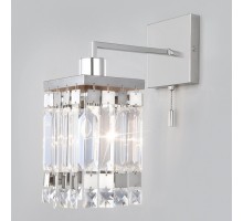 Бра Eurosvet Barra 10100/1 хром/прозрачный хрусталь Strotskis