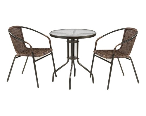 Набор уличный Асоль-1C TLH-037B-R3/TLH060-D60 Brown 2Pcs