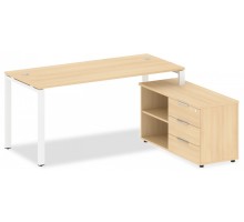 Стол письменный Metal System БП.РС-СТС-2.4 (R)