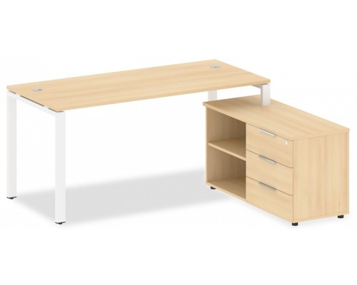 Стол письменный Metal System БП.РС-СТС-2.4 (R)