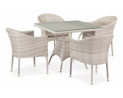 Набор уличный  T190B/Y350A-W85-90x90 Latte 4Pcs