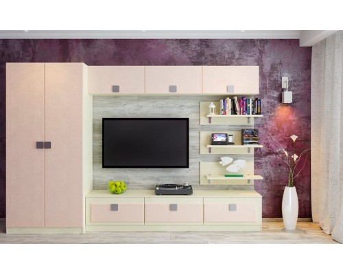 Стенка для гостиной Александрия премиум