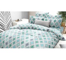 Постельное белье полутораспальное Ромбы