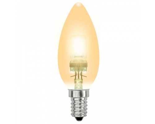 Лампа галогеновая Uniel  E14 28Вт K 04118