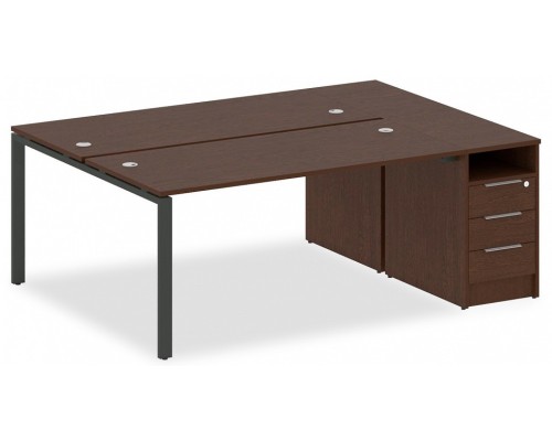 Стол письменный Metal System БП.РС-СТП-2.4
