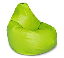Кресло-мешок Салатовая ЭкоКожа L