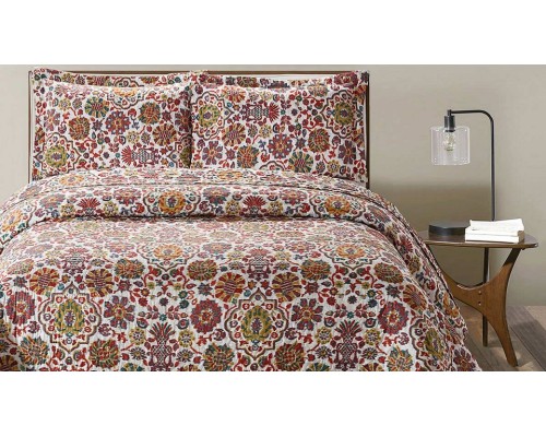 Покрывало с наволочками двуспальное Cherly