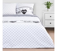 Постельное белье полутораспальное My heart