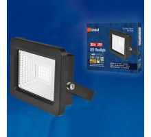 Настенный прожектор Uniel ULF-F19 ULF-F19-20W/4000K IP65 175-250В BLACK