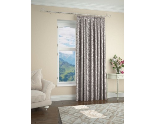 Портьера (210x260 cм) 1 шт. Узоры