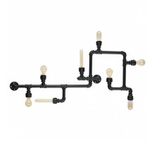 Накладной светильник Ideal Lux Plumber PLUMBER PL8 NERO