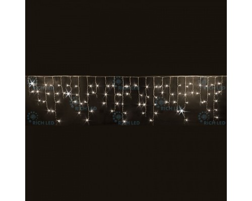 Бахрома световая (3х0.5 м) RL-i3*0.5-CT/WW