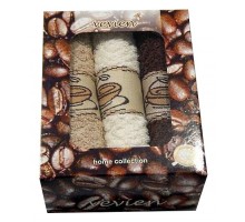 Набор полотенец для ванной Кофе