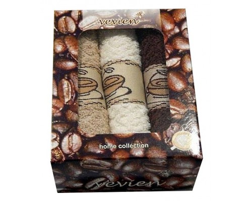 Набор полотенец для ванной Кофе