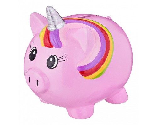 Копилка (13х10х12 см) Свинка-Единорог 574-334