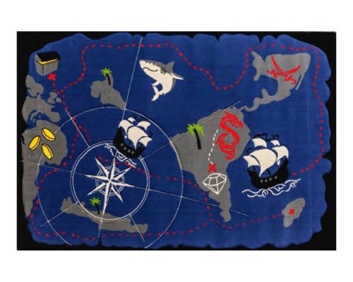 Ковер детский (190x133 см) Black Pirate