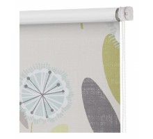 Штора рулонная (160x160 см) Блэкаут Одуванчик