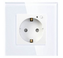 Розетка с заземлением HDY-OW01