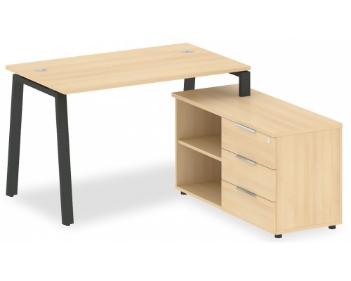 Стол письменный Metal System БА.РС-СТС-2.2 (R)